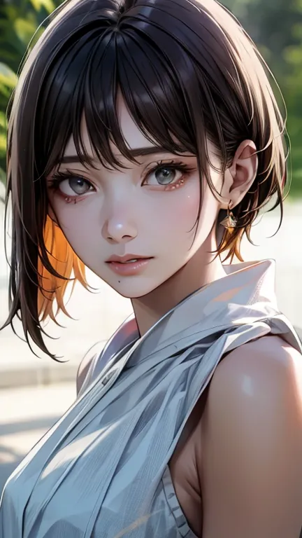 (highest quality、8k、32k、masterpiece)、(realistic)、(realistic:1.2)、(high resolution)、very detailed、very beautiful face and eyes、1 ...