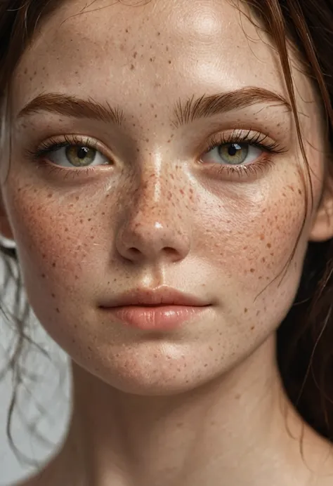 (natural skin texture beauty:1.1), ((freckles)), top-quality、​masterpiece, hyper high resolution、(photorealsitic:1.4)、raw photo、...