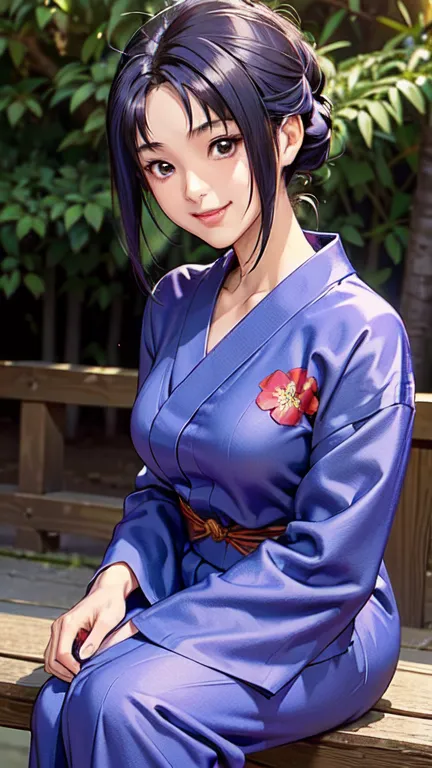 ((masterpiece)),((ayako katagiri)),((katagiri ayako)),((mischievous smile)),anatomically perfect fingers,(((yukata))),(((festiva...