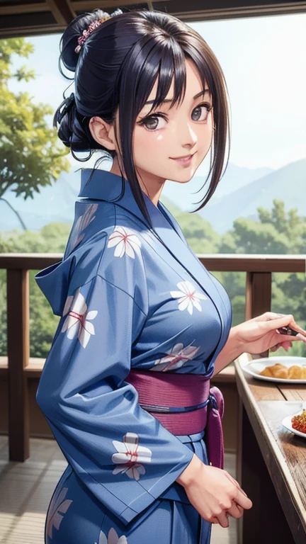 ((masterpiece)),((Ayako Katagiri)),((Katagiri Ayako)),((Mischievous Smile)),Anatomically perfect fingers,(((yukata))),(((Festivals))),(((A moment of summer)))