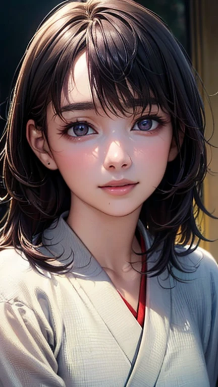 ((Highest quality)),(超High resolution),(Very detailed),(Detailed Description),((The best CG)),(masterpiece),Ultra-detailed art、(Highest quality、8k、32K、masterpiece)、(Realistic)、(Realistic:1.2)、(High resolution)、Very detailed、Very beautiful face and eyes、1 female、Tight waist、Delicate body、(Highest quality、Attention to detail、Rich skin detail)、(Highest quality、8k、Oil paints:1.2)、Very detailed、(Realistic、Realistic:1.37)、Bright colors、Beautiful Japanese Women、Detailed face、Smooth Skin、(masterpiece:1.2, Highest quality), (Realistic, photoRealistic:1.4), Beautiful illustrations, (Natural Side Lighting, Cinema Lighting), Depth of written boundary, 
