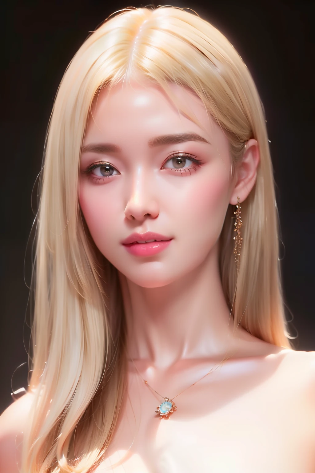 (bright blonde hair、forehead:1.2)、Kalina、not、복잡한 3d 렌더링 very detailed、smile、portrait of a beautiful woman、Impressive features、Beauty、intricate details、dramatic composition、nervous、prepare、textured、realism、High quality rendering、amazing art、high quality、film grain、Fujifilm XT3、Swirling bokeh、(realistic、realistic:1.2)、raw photo、Physically Based Rendering、(look at the viewer:1.4)、(8k、top quality、 masterpiece:1.2)、(full body shot:1.1)、octane render、Extremely detailed CG、Unity 8k壁纸、distance、city、city、(studio soft light、sunlight:1.2)、(stand:1.1)、(Women are wearing trendy clothes:1.5)、초realistic 디테일의 빛나는 피부、very detailed、(surrealism:1.2)、(convoluted:1.2)、(realistic:1.2)、1 girl、(skin:1.3)、detailed background、(huge breasts:1.1)