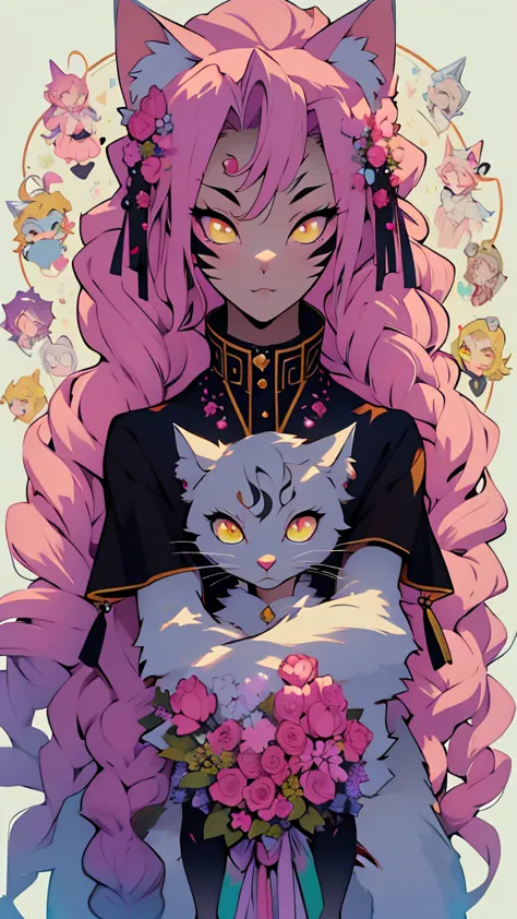 animeinspired anthro anthropomorphic catears catgirl characterdesign digitalillustration fan_art fantasycharacter magicalgirl ma...