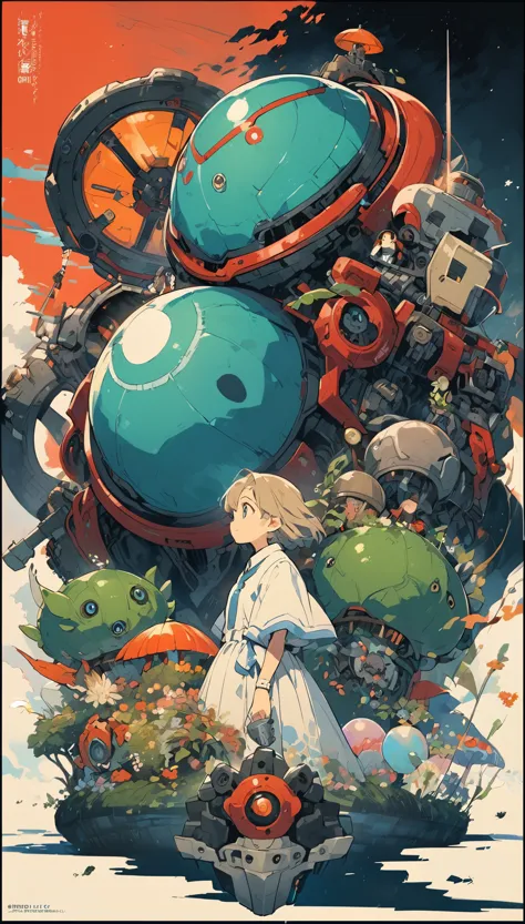 ghibli, mechanical life forms