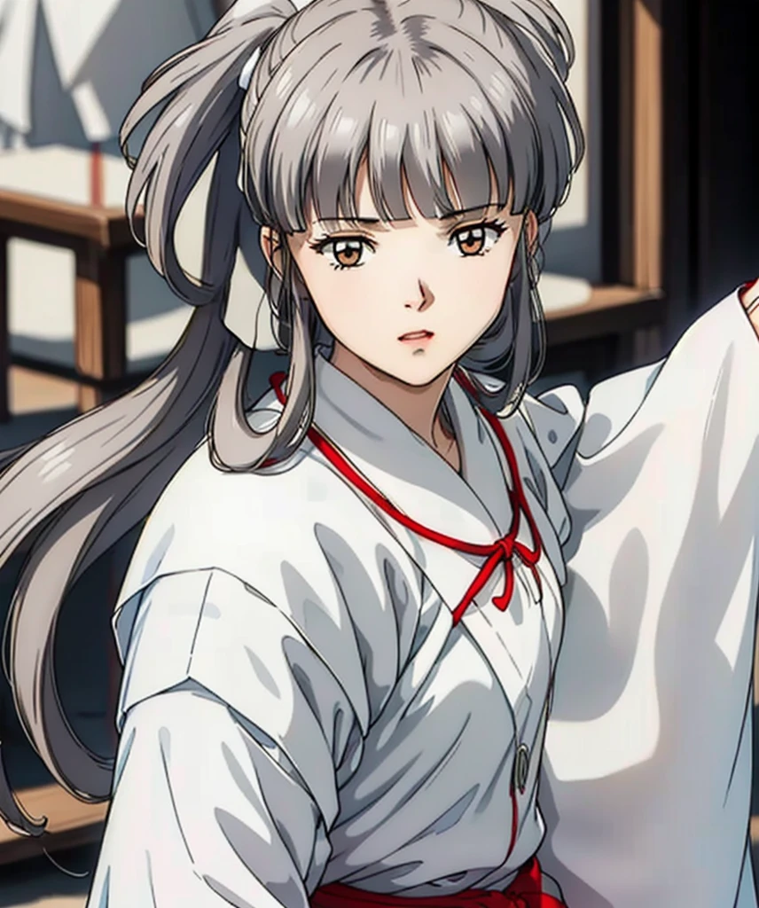 simple white background,
white kimono,white japanese clothes,wide sleeves,
(red_In addition:1.1),(red_Skirt:1.1),
hits, blunt hits, Brown eyes, by the wide,black fur,
1 girl, 20 years,young woman,beautiful Finger,beautiful long legs,beautiful body,
beautiful Nose,beautiful character design, Perfect eyes, perfect face,expressive eyes,perfect balance,
looking at the viewer,(Focus on her face),Closed mouth, (innocent_big_eyes:1.0),(light_smile:0.3),
official art,Extremely detailed CG unity 8k wallpaper, perfect lighting,showy, bright_Forehead_face_lighting,White skin,
(masterpiece:1.0),(better_quality:1.0), ultra high resolution,4k,ultra detailed,
Photography, 8k, HdR, High resolution, absurdities:1.2, Kodak photo 400, film grain, blurred background, bokeh:1.2, Lens flare, (Vibrant_Color:1.2),Photography profesional,
(beautiful,big_old:1.4), (beautiful_face:1.5),(narrow_waist),