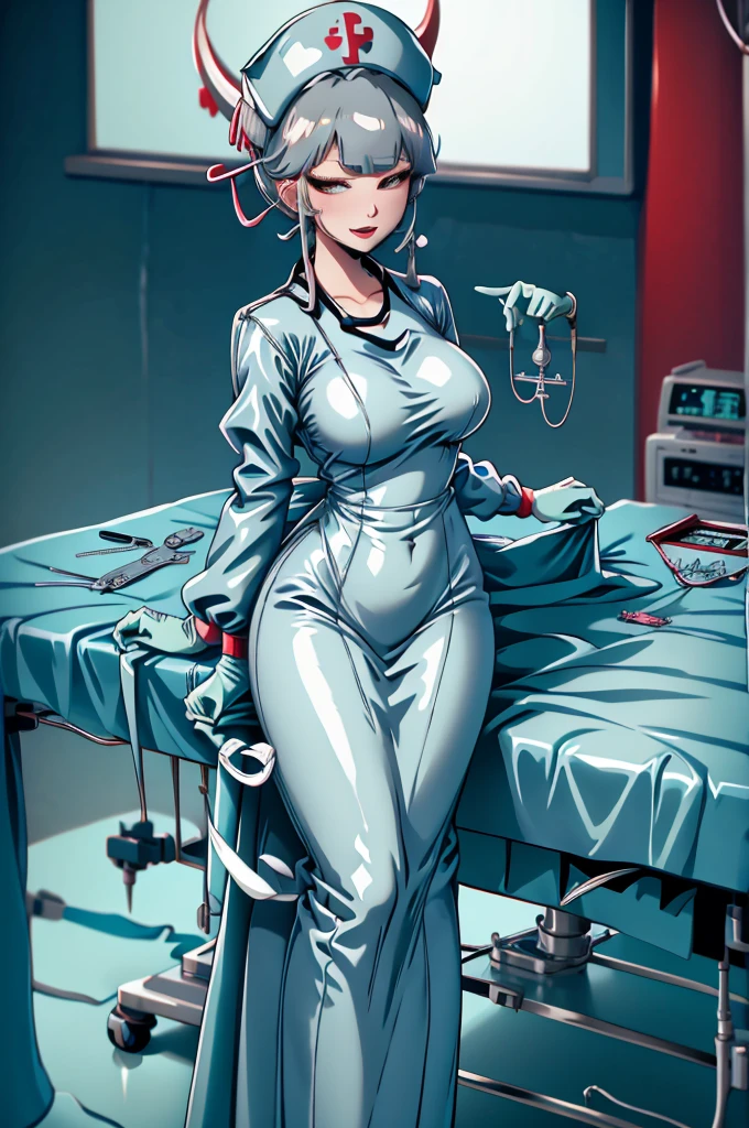 nurse uniform,hospital, latex nurse suit,nurses,busty,elbow gloves,labcoat,grey hair woman,red eyes , gigantic ,medical instruments,asian nurse,two nurses,speculum,examination room,oversize ,big ass ,strap on, lay on table ,legs spreaded,giving birth,gyno chair , dentist,Milf,latex,green uniform,oversize breasts