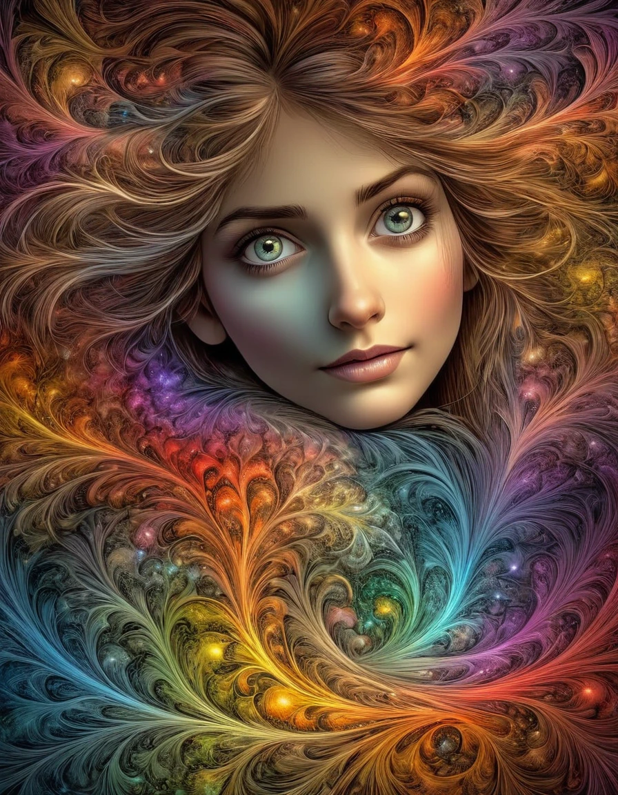 official art, highest details, beautiful and aesthetic, fractal art, colorful,
masterpiece, best quality, 1girl, 