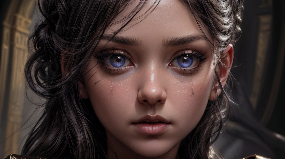 (((full face))), best quality, 4k, 8k, hdr, masterpiece:1.2), ultra-detailed, (realistic,photorealistic,photo-realistic:1.37), digital painting, character portrait, highly detailed face and eyes, beautiful detailed lips, extremely detailed eyes and face, long eyelashes, cinematic lighting, dramatic lighting, epic fantasy, volumetric lighting, dark fantasy, moody lighting, dramatic composition, intricate details, cinematic angle, dark colors, warm colors