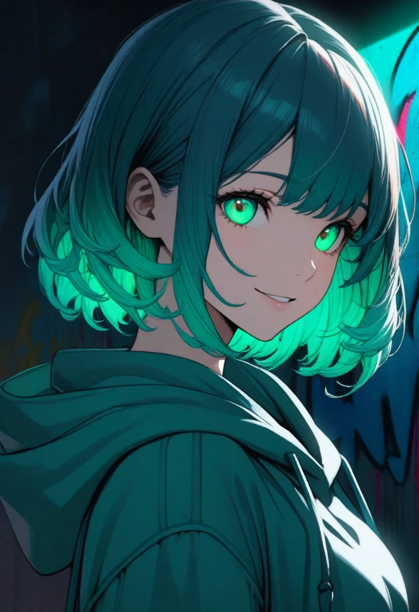 One Girl、Blue Hair、Green Eyes、Medium Hair、Gradient Hair、Detailed Background, masterpiece, Highest quality, smile, ornament, hoodie, Portraiture, Blue Neon, graffiti, dark, night, Glowing Eyes, ブラックライトmasterpiece, Highest quality,  One Girl,Beautiful blue ocean hair color、short hair, (Emerald green eyes:1.5), , Yellow pubic hair growing in the eyes, (Large breasts:1.2), break looking at viewer, break indoors, break (masterpiece:1.2), highest qualthaty, High resolution, unthaty 8k wallpaper, (shape:0.8), (Beautiful and beautiful eyes:1.6), Highly detailed face, Perfect lighting, Extレムely detailed CG, (Perfect hands, Perfect Anatomy)、Collapse on the bed、that&#39;Fallen、A system that allows you to see the face between your legs、Please open your mouth wide、that&#39;come、Wistful face、Haa、Embarrassing expression(1:2)、Rough I breatheing、(((Legs wide open)))、(((White Background)))、White Background、Red face、blush、Embarrassing、Dynamic pose、whole body、Sweat、I breathe、panic、panic、whole body、length, Slender、Maid clothes