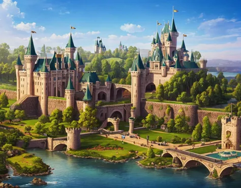 emerald kingdom castle