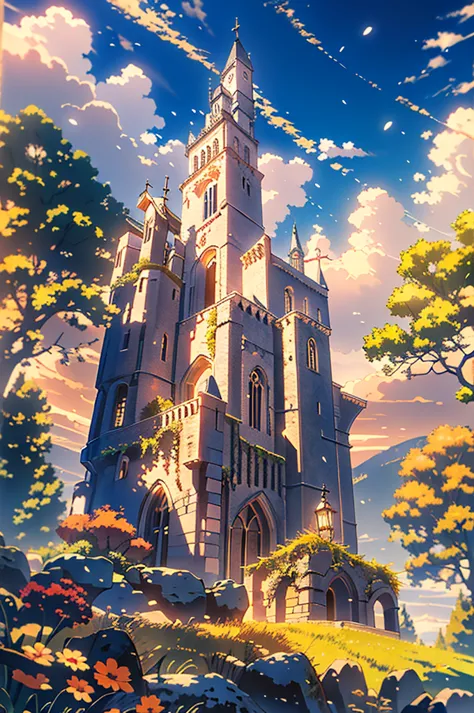 (masterpiece, highest quality, highest quality. official art, beautifully、aesthetic:1.2). stunning matte painting depicting a st...