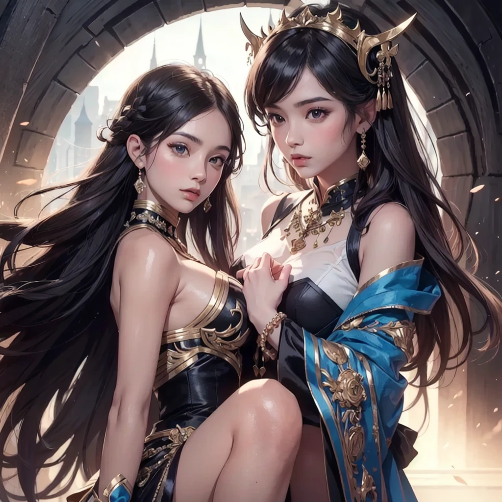 (One girl :1.3),Portraiture, Christina Chong&#39;s beautiful face, I narrowed my eyes.. Grin. black braided hair with I narrowed my eyes.,, Battle Sisters, Holding a sword, Dark Background,(Black and silver trim, 黒花armor:1.5), (High resolution:1.4), High Contrast, (Cinematic:0.85), (Calm colors, Dim color, Calm tone:1.3), Low saturation, cigarette,Shining Sword,Red spider lily,Wind,The spirit of the dragon behind,Perfect Anatomy, Centered, Approaching perfection, (Athlete woman), Detailed face, short hair, Gray Hair, bangs, feminine, That&#39;s a nice chest, Beautiful detailed girl, Highly detailed fingers, cute, young, Mature Face, Realistic Face, Realistic body,armor, Acquired sisterhood