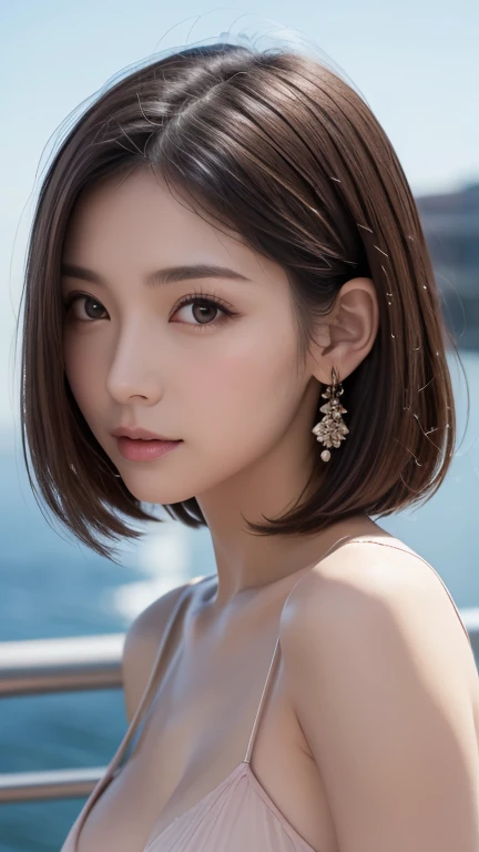 masterpiece, 最high quality, Ultra-high resolution, (Realistic:1.4), Beautiful face in every detail, high qualityの衣類, Amazing European Women, very cute, Portraiture, 肌が柔らかくてPerfect Face、Perfect Face, Shoot your hair, 8k resolution,Super Realistic,Very detailed,high quality, Broad perspective