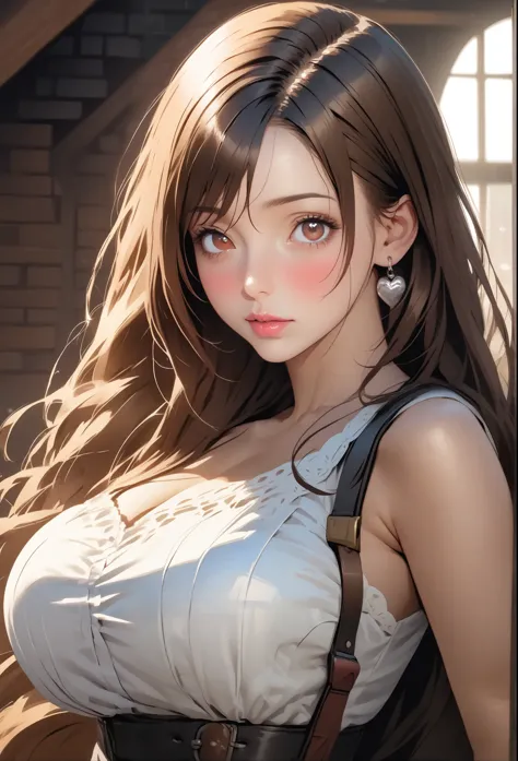 score_9、score_8_up、score_7_up、one girl、hyperrealism style、photorealism style、real、big breasts:1.2、lips、upper body、long hair、gazi...