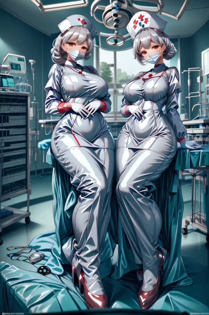 nurse uniform,hospital, latex nurse suit,nurses,busty,elbow gloves,labcoat,grey hair woman,red eyes , gigantic ,medical instruments,asian nurse,two nurses,speculum,examination room,oversize ,big ass ,strap on, lay on table ,legs spreaded,giving birth,gyno chair , dentist,Milf,latex,black uniform,oversize breasts