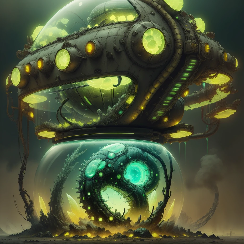 uraniumtech ,Lamprey, radiation, transparent , scifi,   nuclear  , see-through
(tank:0.6),