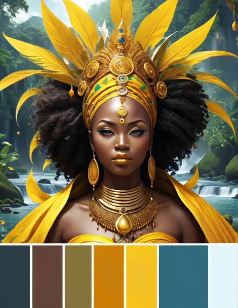 (((oxum)))is a deity of the afro-brazilian pantheon, worshipped in african-based religions such as candomblé and umbanda. she is...