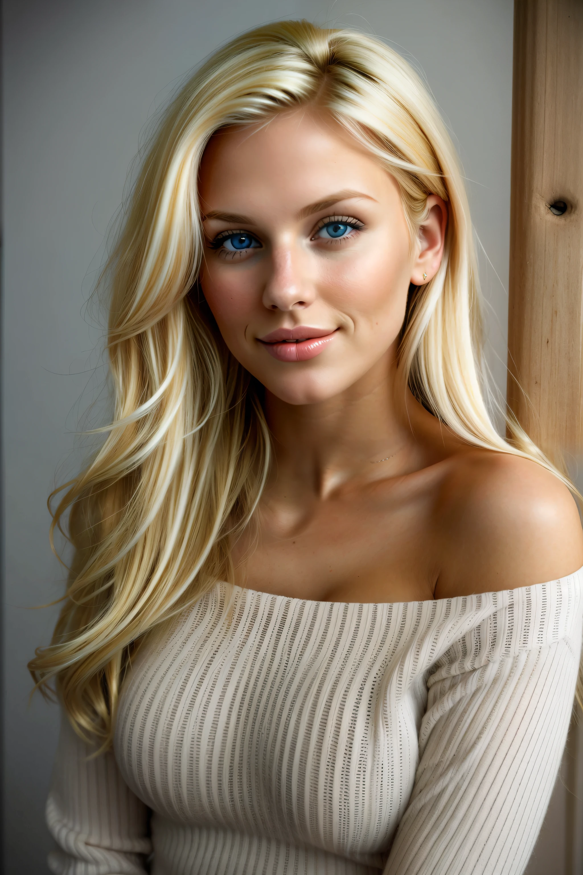 Pretty Blonde Woman