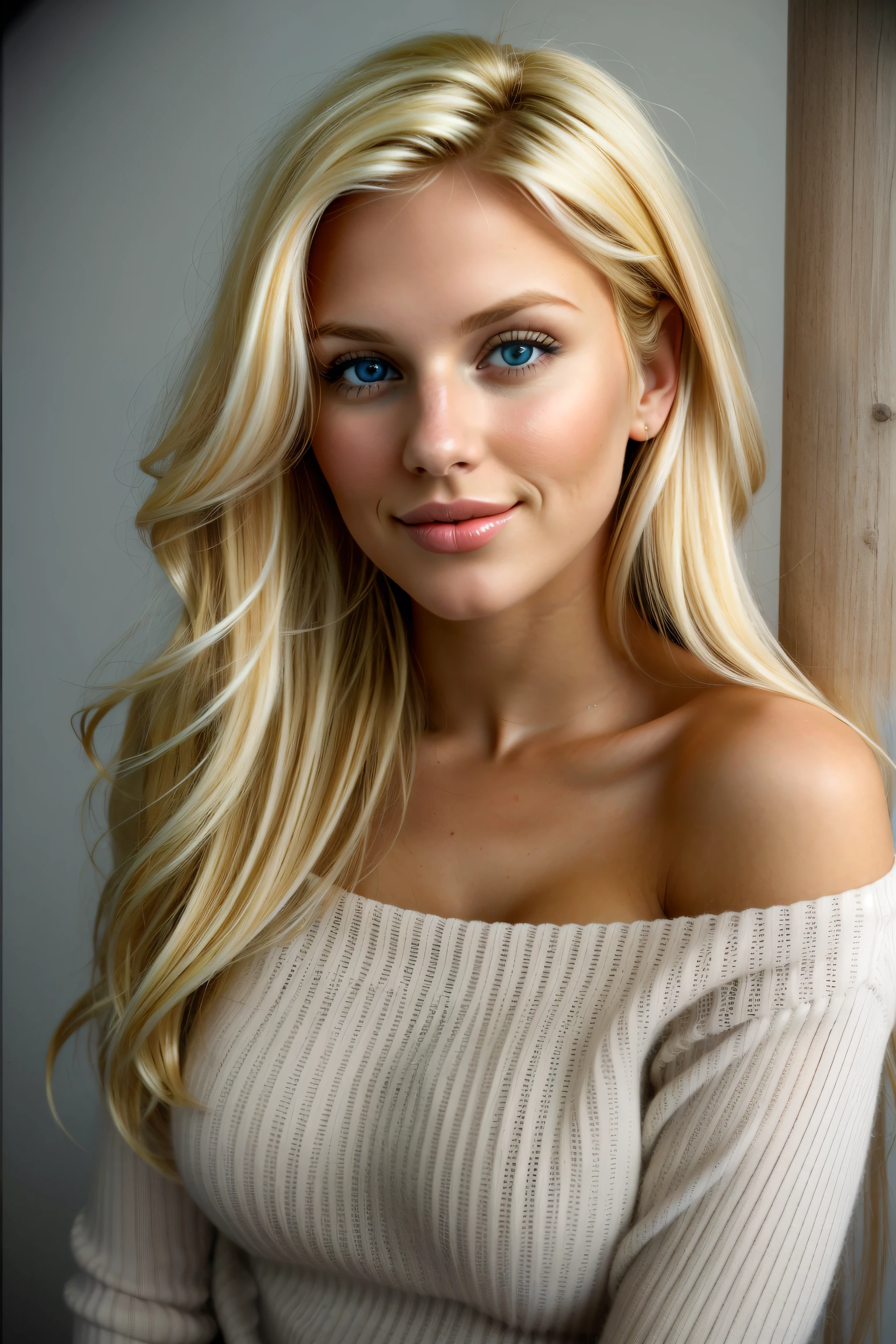 Pretty Blonde Woman