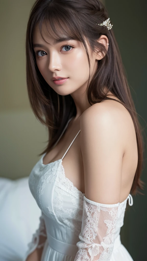 highest quality, soft light, ultra high resolution, (that&#39;realistic:1.4), Raw photo, Japanese people々Girls 1people々, One people々w, cute type, (student, There&#39;There&#39;s a light w my eyes), detailed beautiful face, (((huge big breasts :1.2))),(people々High resolution details of skw texture between), (short hair), wdian earl, (people々々photo shoot), ((My crotch is also wet)), (Energetic ass), (armpit), (squat)