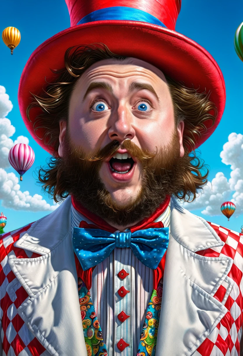 crazy willy, 8k, hyper detailed, Wonderland, trevor brown