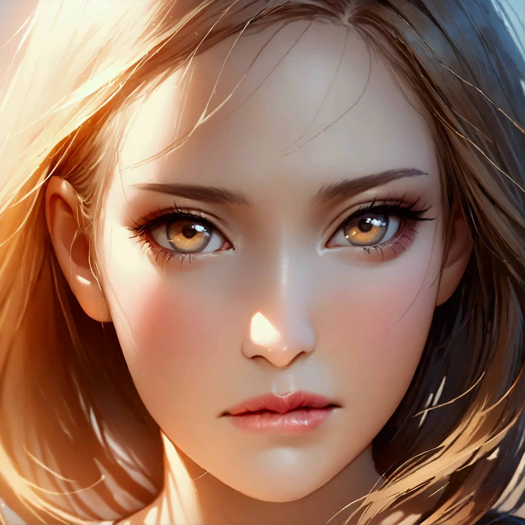 (highest quality, masterpiece:1.1), (realistic:1.4), 1 girl, eyes close-up、portraiture