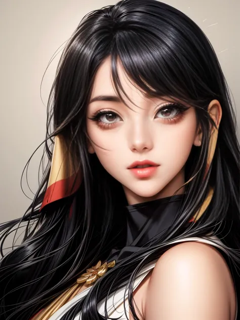 masterpiece, highest quality, {highest quality}, {{masterpiece}}, {high resolution}, concentrated, anime style, woman cartoon cl...