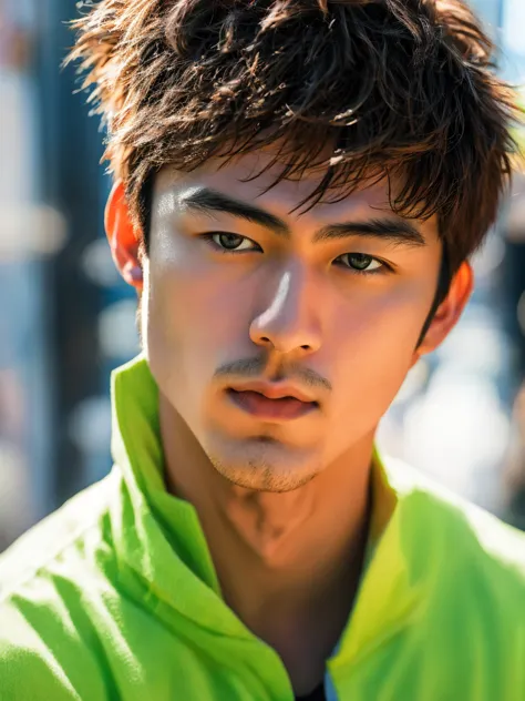 8k ultra hd, high quality , raw photos, professional photos , shot with canon eos 5d , handsome man、ryo yoshizawa