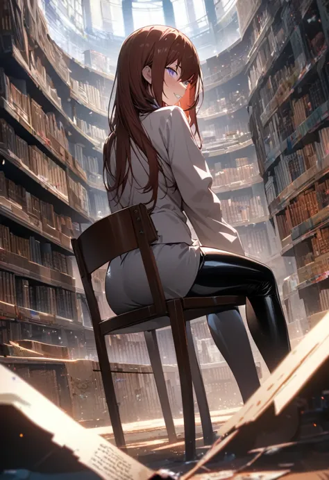 (makise kurisu, steinsgate),masterpiece, extremely detailed cg unity 8k wallpaper, incredibly absurd, highest quality, high reso...