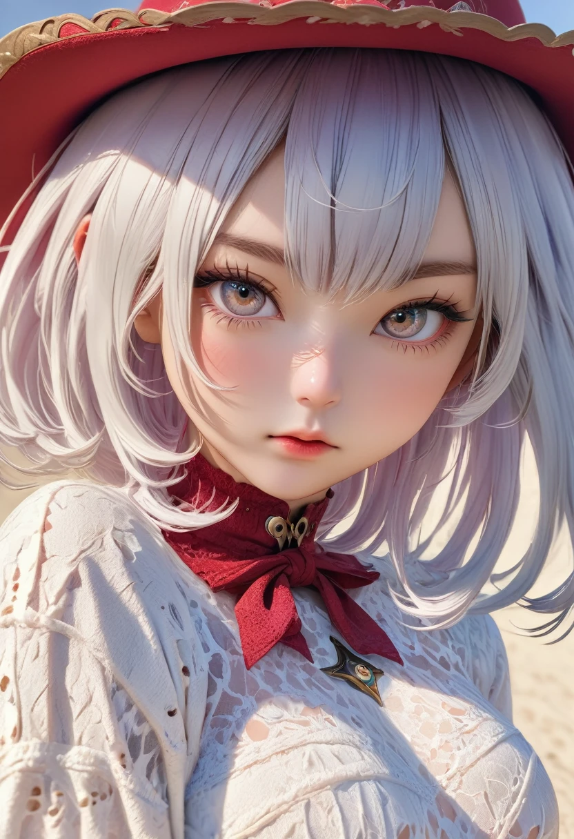 (Highest quality,High resolution,masterpiece:1.2),4K,8k,cowboy shot、Enlarge your eyes、Beautiful, clearly defined eyes、Highly detailed eyes and face、Draw your finger firmly、ahegao、Kindergarteners、(6 year old girl)),Small breasts、flat chest、 {{{{Small breasts}}}},Super large nipples、Super large areola、 Plump thighs、Plump butt、Completely naked、Completely naked,Silver Hair、Frame your face、Bobcut、Back view、Turn around here、On all fours、No underwear、Creampie、Shaved、full body,