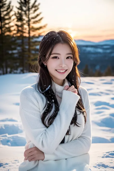 1 girl, (platinum coating:1.2), 
beautiful japanese actresses, photogenic, snow princess, long eyelashes, snowflake earrings, 
(...