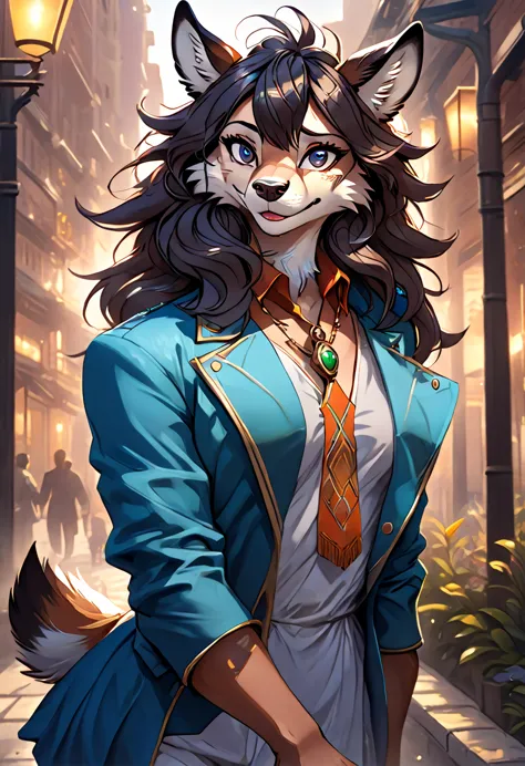 a detailed portrait of louis, a sexy furry deer femboy with beautiful detailed eyes, beautiful detailed lips, extremely detailed...