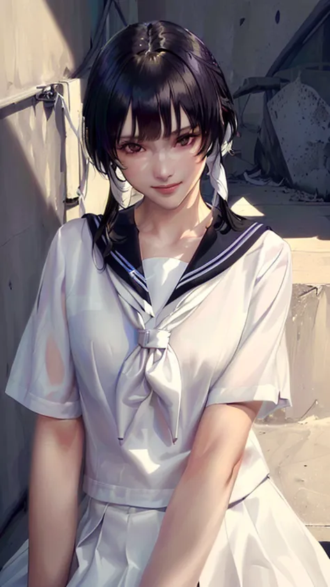 (（（perfect body,white and tender skin,（（（jk_style，short-sleeved jk_shirt，short-sleeved jk_sailor，jk_suit，jk_tie ）））,（（（sui-feng,...