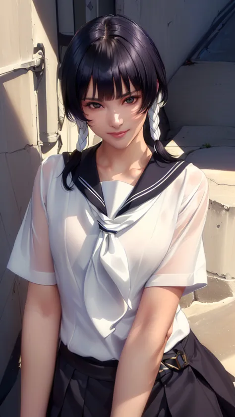 (（（perfect body,white and tender skin,（（（jk_style，short-sleeved jk_shirt，short-sleeved jk_sailor，jk_suit，jk_tie ）））,（（（sui-feng,...