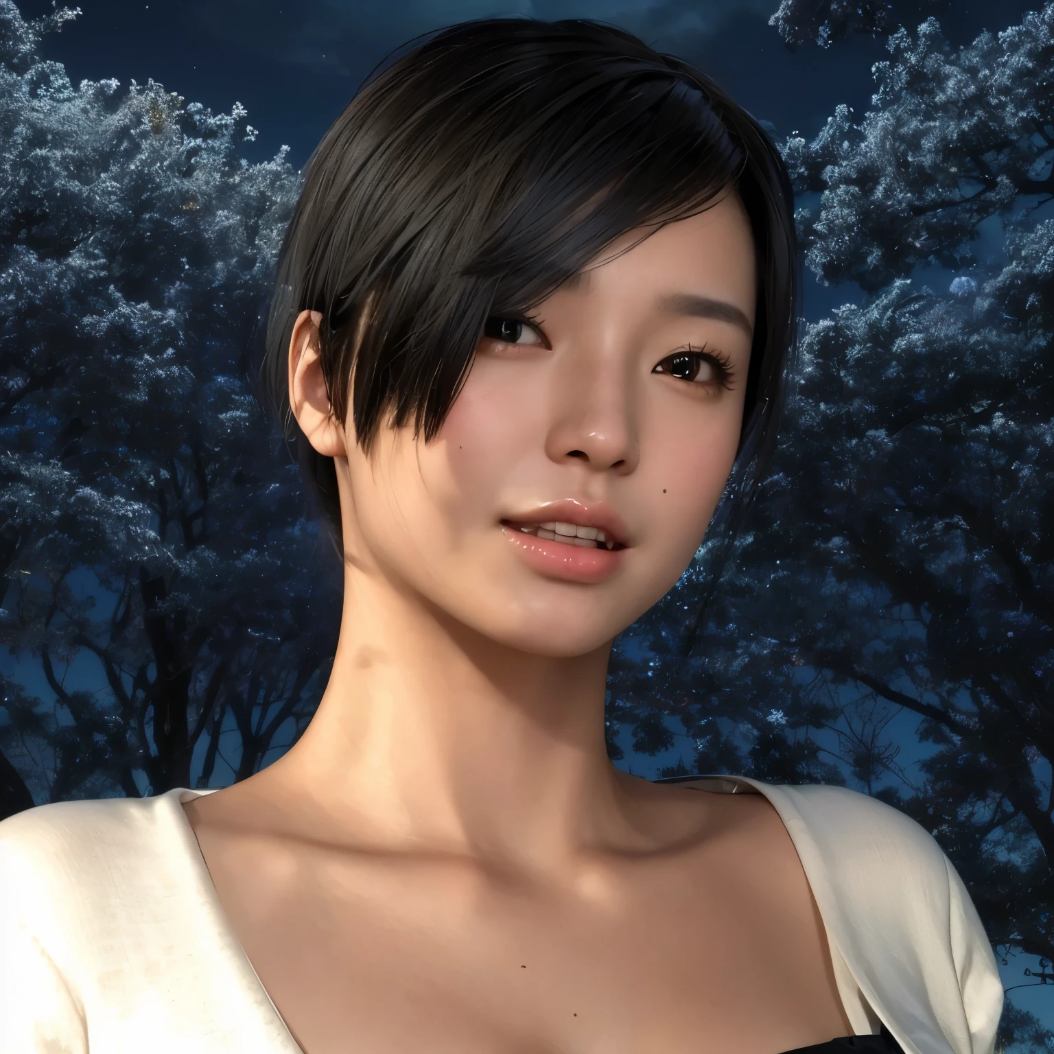 (Detailed CG、Unity、8k wallpaper)、(Very delicate and beautiful)、(masterpiece)、(Highest quality:1.2)、(Ultra-high resolution:1.3)、(Beautiful realistic Asian),Beautiful lighting、Perfect Lightning、Realistic Shadows、Fine skin、Very detailed、Detailed face and eyes、Realistic eyes、Sharp pupils、Huge , In the classroom、School、sunset、Beautiful Face、Blurred Background、(Japanese women)、Glowing Skin、Side Up、Beautiful black hair、Blunt bangs、Japan High School Sailor Uniform、Pleated mini skirt、A kind smile, ((Tabletop, Highest quality)), (Glowing Skin), Cinema Lighting, Physically Based Rendering, Award-winning, Very detailedな肌, Very detailedな顔, Beautiful eyes in every detail, Carl Zeiss 85mm F/1.4, (Cowgirl:1.3), (cumin , Chest and thighs), she&#39;Very cute 16 years old , (Brown Hair, Straight Long Hair, Open your eyes, Round face), Big cleavage, (Sailor blouse, I pulled up my pleated skirt myself:1.3), Watching from afar, (Spread your legs, Focus on the thighs),art、