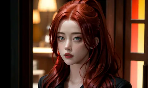 amber heard, ((red hair)), twilight