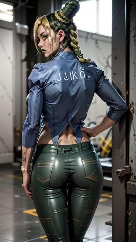 jyoline kujho showing her ass, gordo, sexy, tight, big,posing, green pants, tight, pants about to explode,wow,