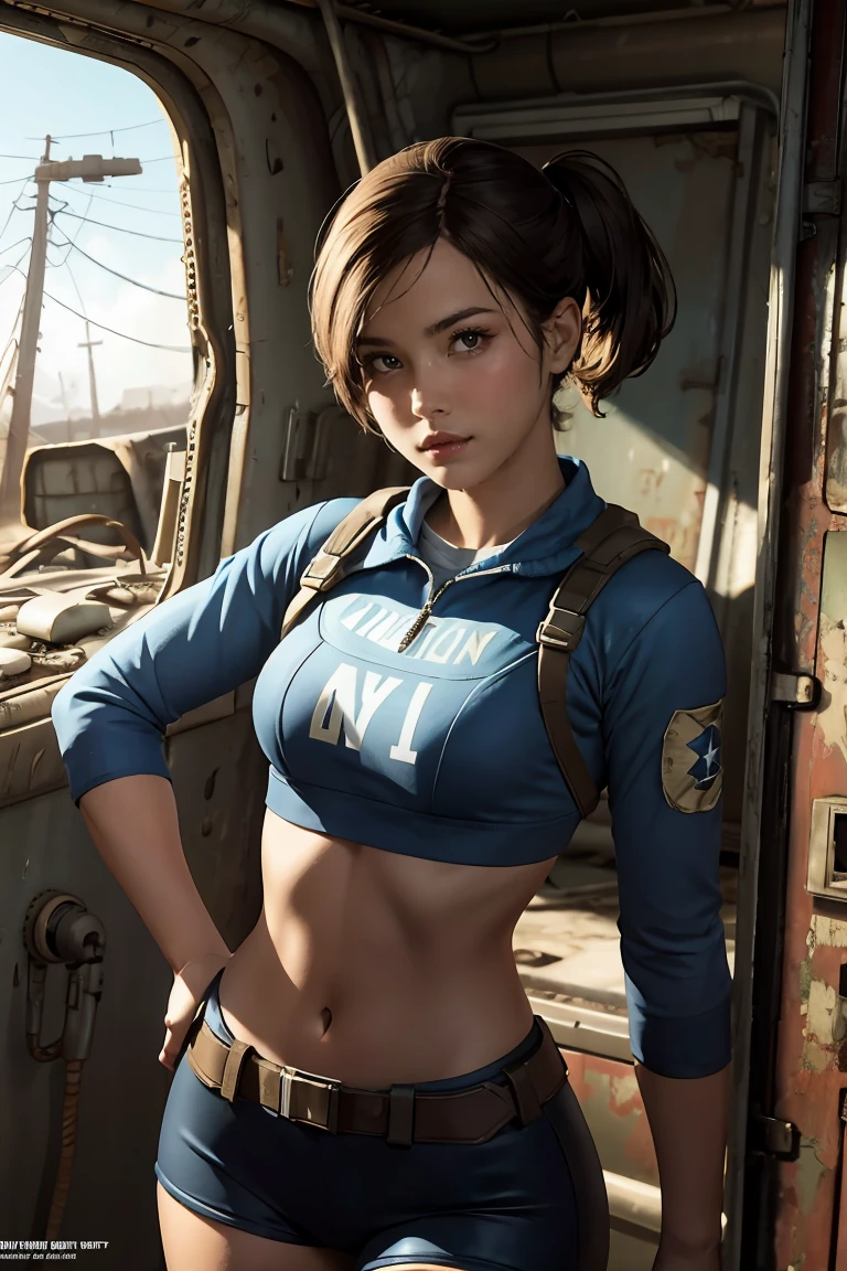 1girl in fallout 4 theme