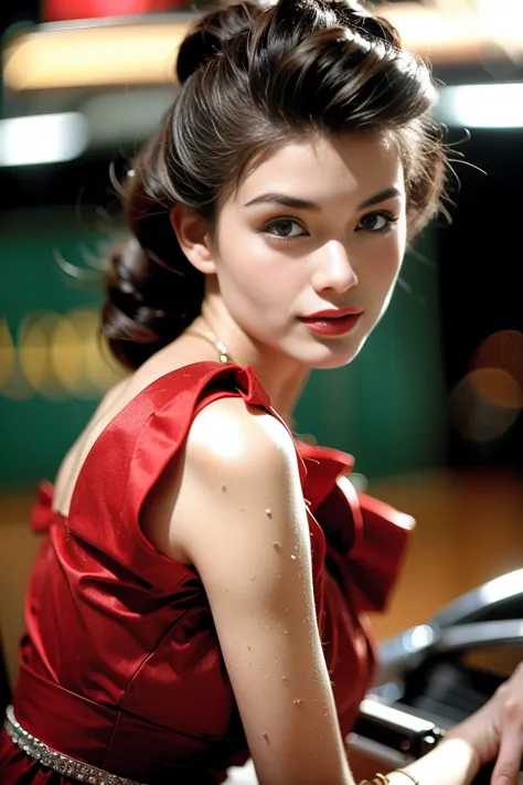 beautiful female,50s