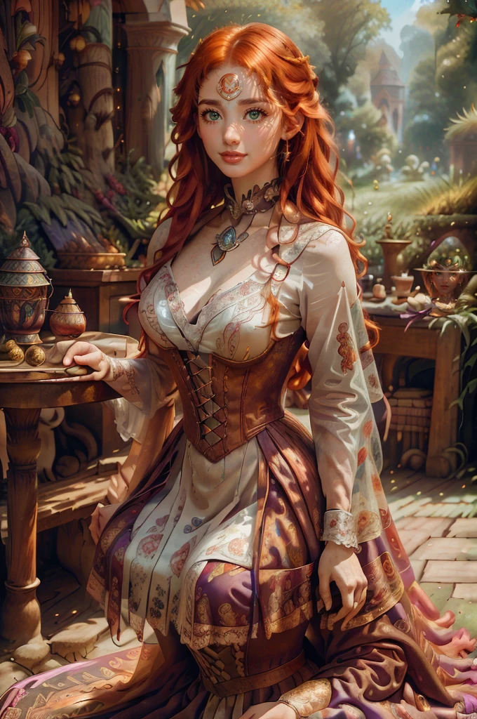 Big elf beauty breasts at night with open clothes with hands tied behind,Create a magician based on the video game "The Witcher" . She is said to have flame red hair and green eyes.,Beautiful, 25 year old European woman, goddess, (red hair), long hair, curly hair, perfect face, freckle spotted face, sharp jawline, (sharp features), thousands of (freckles), smiling, (cheerful), happy, blue eyes, perfect eyes, perfect breasts, skinny, (uniform hands), normal hands, (complex intricate maroon flowing dress gold embroidery), library, books, large windows, subject is well lighted, (cinematic lighting), (realistic), (high quality), (detailed), (8k ultra hd), 1 person,painting of a woman with red curly hair and a choker in a black dress, John Collier art style, maiden with copper hair, style of karol bak, a redhead curly haired woman, portrait of a witch, Non Bowater art style, Directed by: Roberto Lenkiewicz, brom gerald, Albert Lynch, Dave Sim, Red-haired woman in a gloomy palace, black and purple velvet dress using a kokoshnik, luxurious dress purpura , head adornment, Lace choker, woman sexy, fleshy lips, bountiful breasts, sculptural body, wearing a black shawl over her shoulders with embroidered purple flowers, wearing a head adornment and jewelry on the neck , woman sexy, seductive bard, mulher de cabelos cacheados e bountiful breasts, Princess with malicious and cruel expression, round and beautiful face, chubby woman, beautiful and fat body, cabelo volumoso e bountiful breasts, cute hair, jovem e bonita, round face malicious look, Plump face, Angel&#39;s face, cherub face, diabolical expression, luxurious dress, noble dress, princess dress, Plump body, woman sexy, Cute plump body, perfects eyes, beautiful and perfect face, face perfect, thick lips, fleshy lips, full pouty lips, juicy lips, elaborate dress, nice dress, noble woman dress, purple dress, stylish dress, rich woman dress, Princess dress of the Middle Ages, perfects eyes, amber eyes, Victorian dress with
