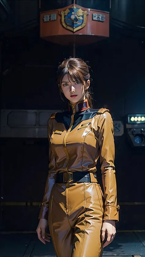 mobile suit gundam、pilot suit
、latex suit、body
female、federal armed forces