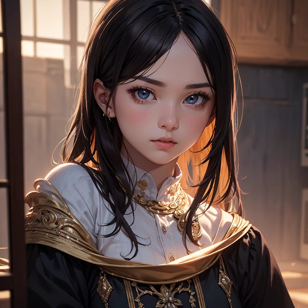 CG, Unity, 8k, wallpaper, Highest quality, masterpiece, Lovely lady, 18-year-old, (Realistic), Best lighting, Complex pupil, Intricate weaving, Detailed Background,Dwarven girl、