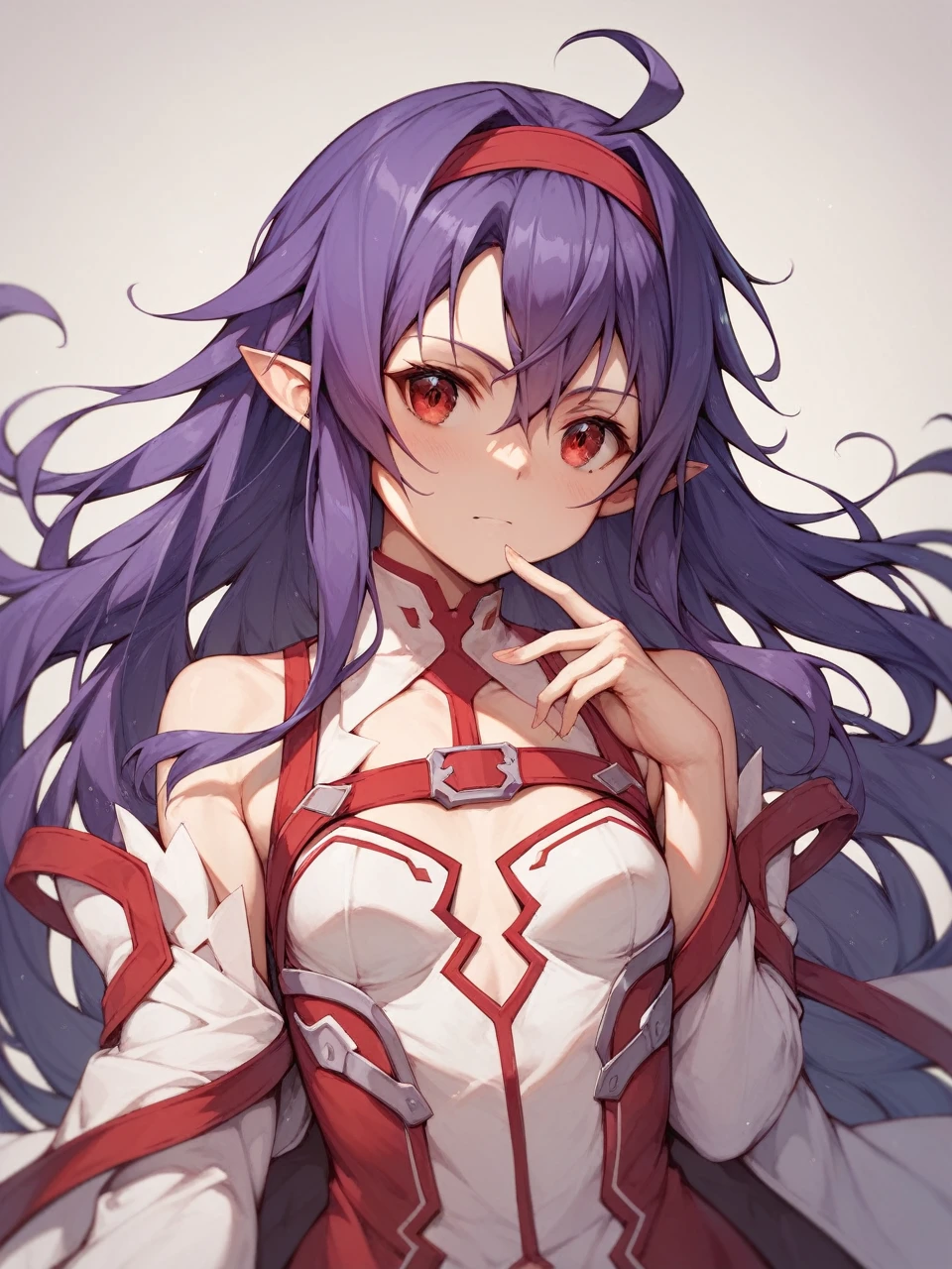 Sword Art Online,Yuki Konno,Parting the bangs,Dark purple hair, Long Hair, Ahoge, Red eyes, Pointy Ears,Red Hairband, Small breasts, one person&#39;s, Cinematic, Game CG, Anime screenshots, Official Art, masterpiece, Highest quality, Parted bangs ,Completely naked,Nipples,Pussy,Hospital Waiting Room,Fingering a man,SEX Molester 1.5,Pussyから,Squirting,My legs are shaking,Tongue out and drooling,Breast milk 1.5,男にNipples吸われる1.5