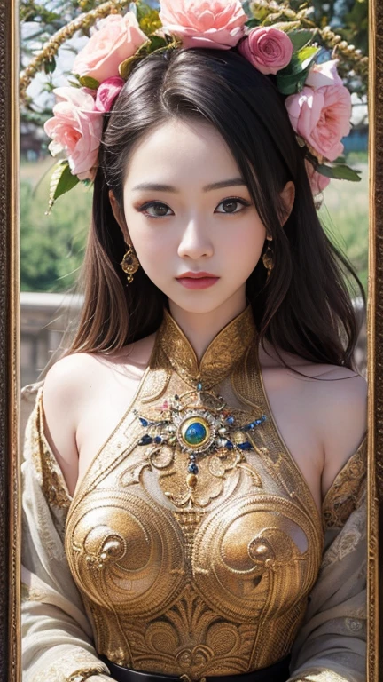 Okinawa Gal、Incredibly beautiful proportions、Captivating beauty、Western style、9 head and body,(Highest quality, masterpiece:1.4), (realism:1.2), (Realistic:1.2), (Absurd:1.2), (Realistic:1.3), one person&#39;s,Realistic Skin,alone,( とてもBig eyes,Beautiful attention to detail, Symmetrical eyes), Outdoor,Ezvian Everywhere､the body is slim、the body is slim,Big eyes,Big Mouth,art、The beauty of wild excitement、