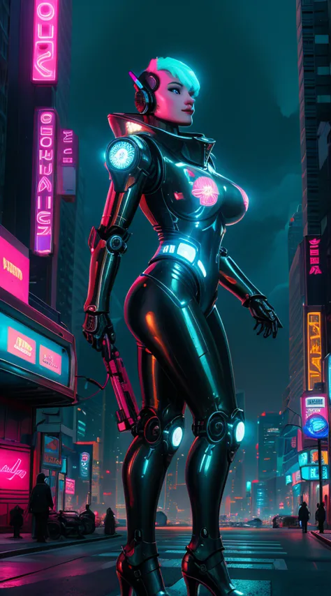 a robot girl adepta sororitas
 with a futuristic appearance and advanced technology, (ultra-detailed,realistic:1.37), [prostitut...