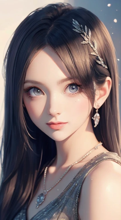 最high quality, masterpiece, High resolution, One person, Porcelain Dress, hair accessory, necklace, jewelry, Pretty face, On the body, Tyndall effect, Realistic, Shadow Studio, Rim Light, Dual Tone Lighting, (High Definition Skins: 1.2), 8k UHD, Digital SLR, Soft Light, high quality, Volumetric Light, Sneak Shot, photograph, High resolution, 4K, 8k, Background Blur,