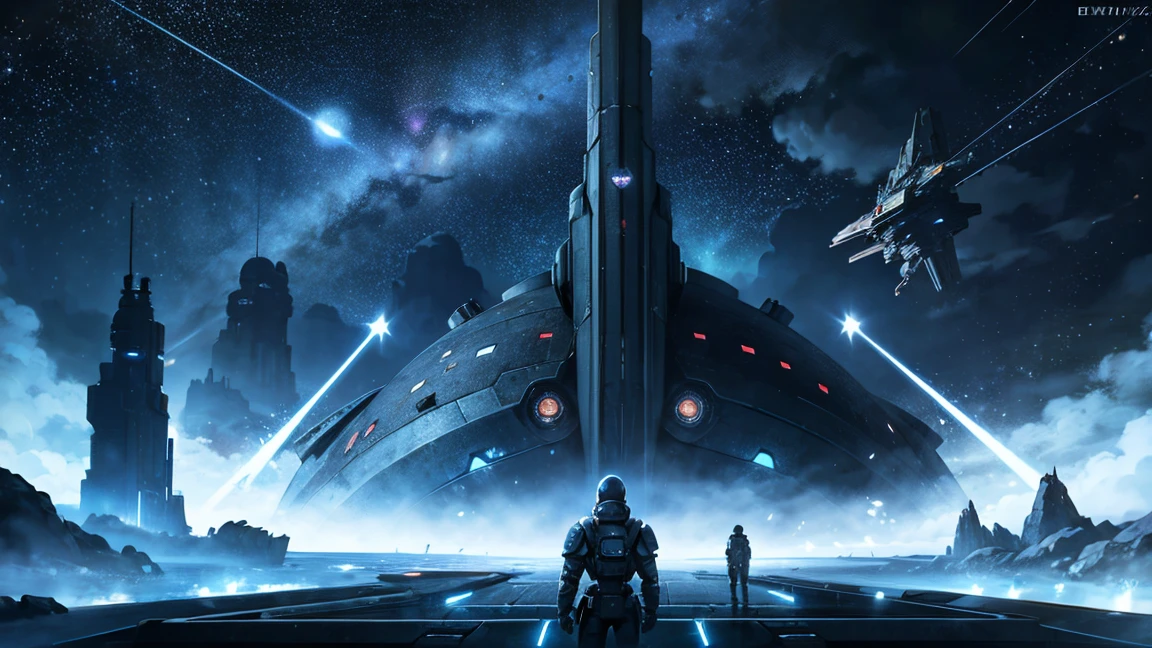 space station, asteroids, space, Starry sky background, spaceships dock and disembark, Perry Rhodan, StarWars, eve online