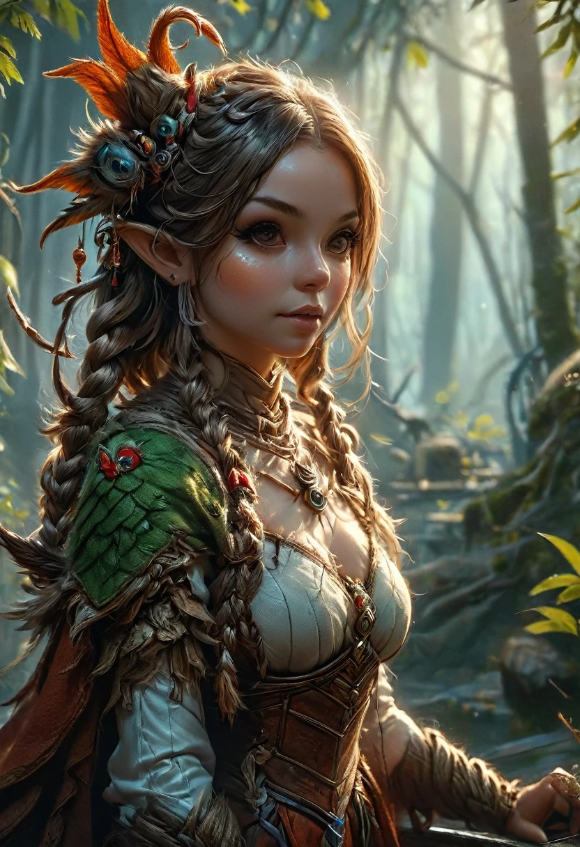 Anthropomorphic female grinch grasshopper mage. Official Art – Charecter profile. An Award-Winning Digital Masterpiece In 4K Ultra HD, Extreme Detail And Intricate Realism. Symmetrical Face. This Concept Art Brought To Life By The Hands Of Artists Like Wlop & Artgerm In A Stunning 2D Vector Illustration.Background Is A Panoramic Vista.
