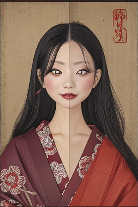 slit-mouthed woman, 
add_detail:1, add_detail:0, add_detail:0.5,
((masterpiece))
edo period,
kuchisake onna,
japanese urban lege...