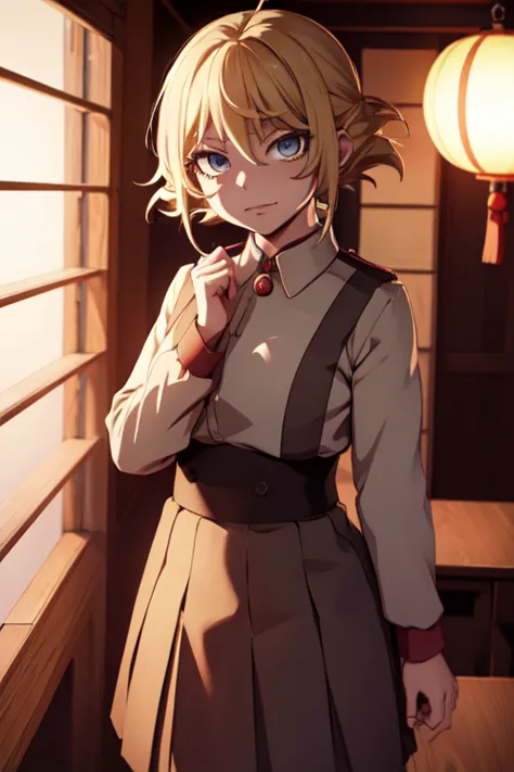 himiko toga,(boku no hero academia),(dressing),+,(a traditional japanese female school uniform)